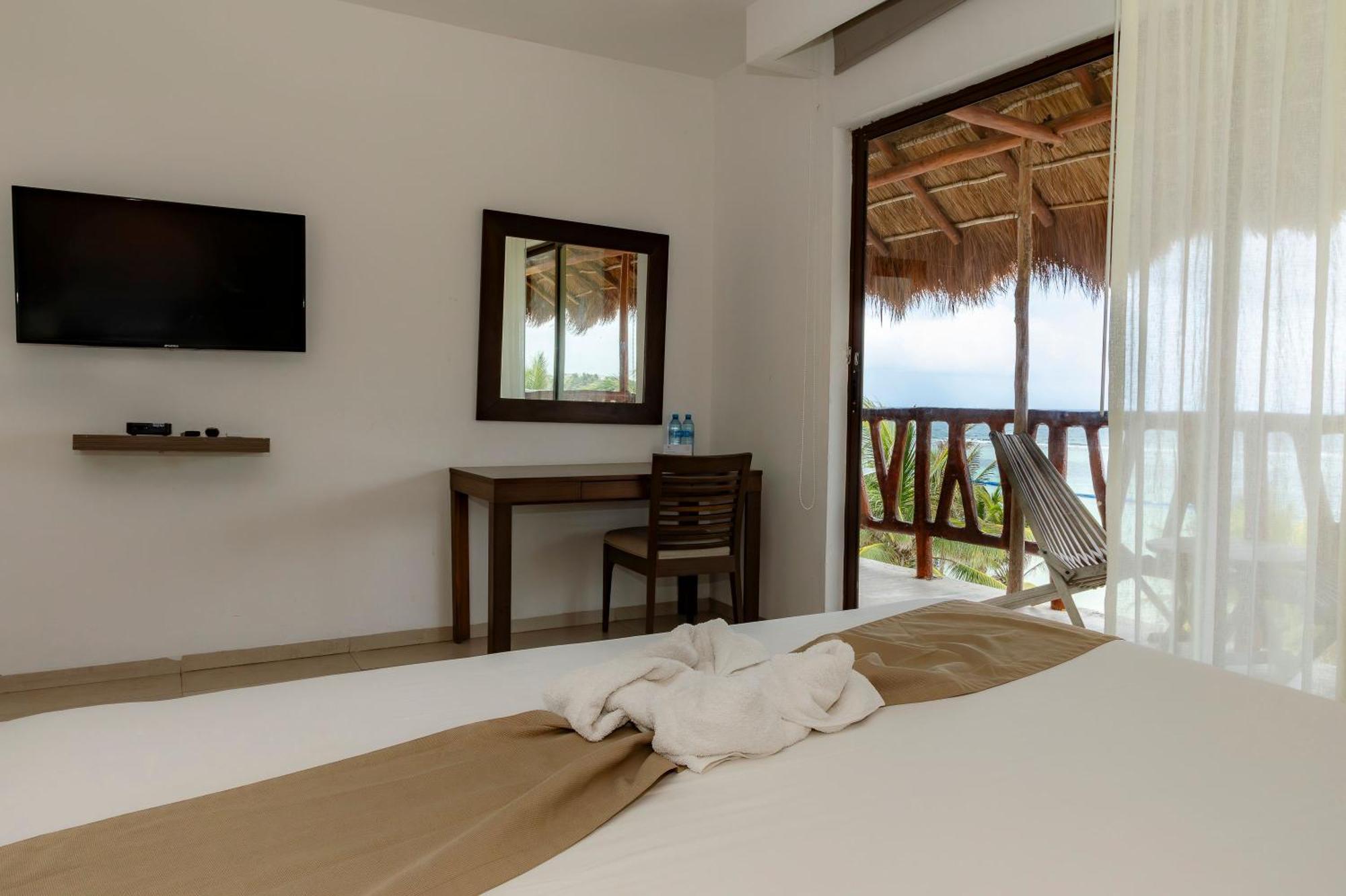 Quinto Sole Hotel Mahahual Ngoại thất bức ảnh