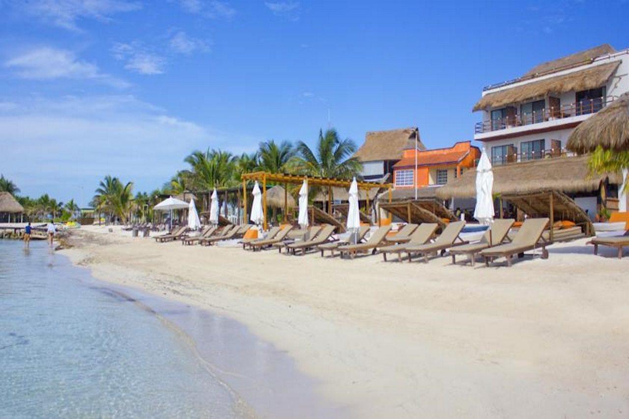 Quinto Sole Hotel Mahahual Ngoại thất bức ảnh